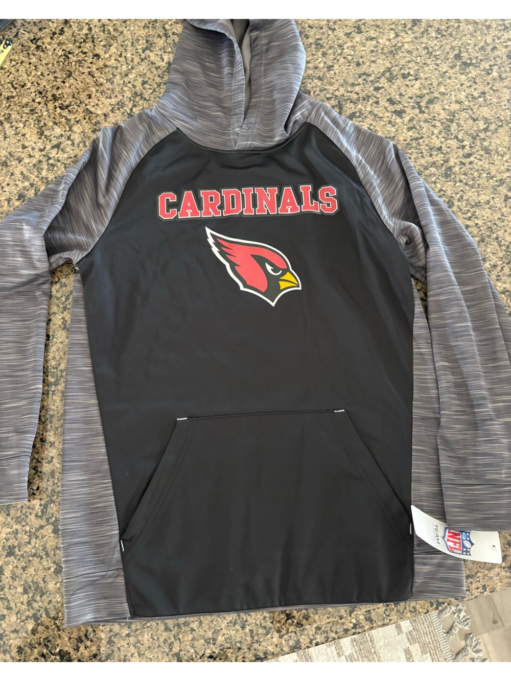 NFL Team Apparel Arizona Cardinals NFL Hoodie Sweatshirt YOUTH Size XL